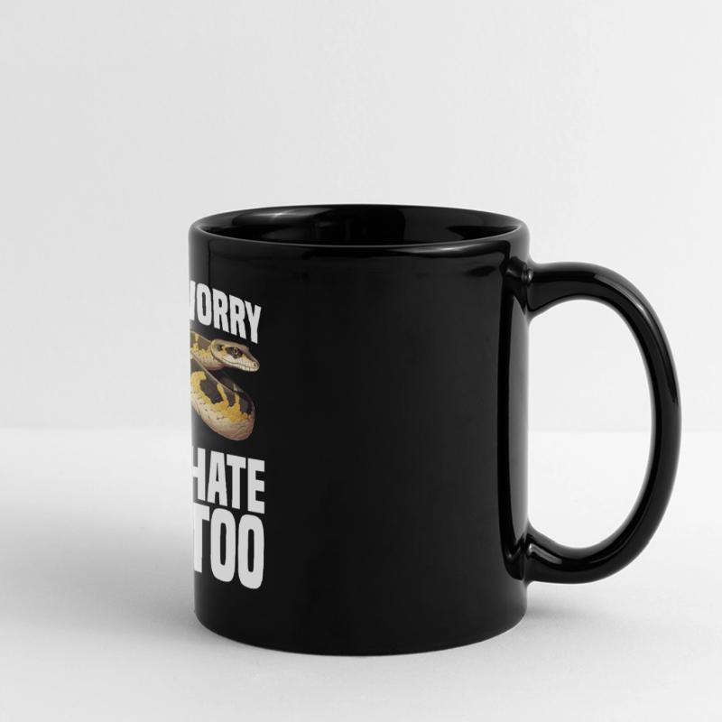  Python Owner Snake Terrarium Reptile Hide Burmese Full Colour Panoramic Mug