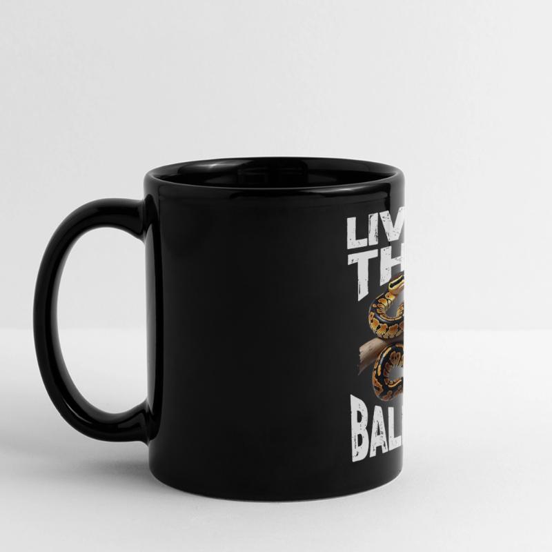 Python roi Serpents Amateurs de terrarium Python Mug panoramique uni