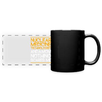 Röntgentechniker - Panorama-Tasse farbig - Schwarz - Vorne