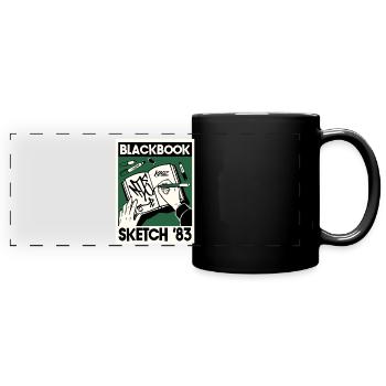 Blackbook Sketch ’83 Graffiti - Full Colour Panoramic Mug - black - Front