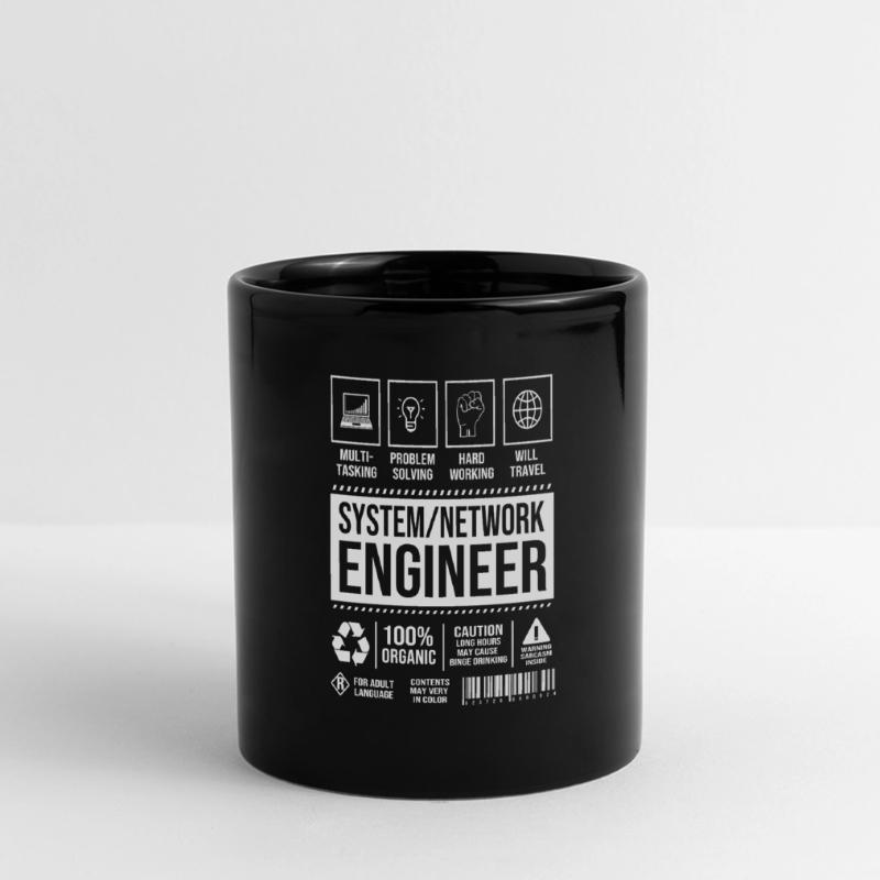 Network Computer Scientist Programmer Admin Full Colour Panoramic Mug