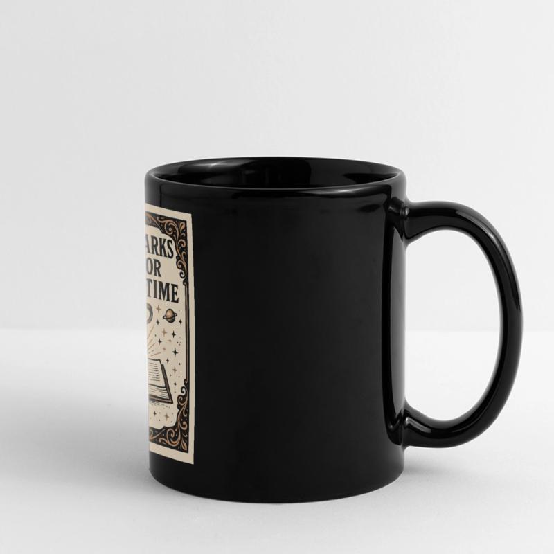 Linear Time Bookmarks | Sci-Fi Book Full Colour Panoramic Mug