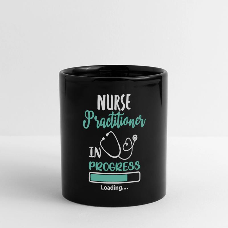 Nurse Practitioner In Progress Loading Full Colour Panoramic Mug