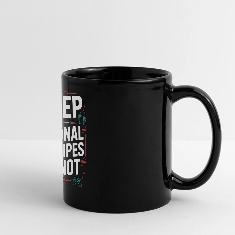 Game Developer Sleep Is Optional Game Programmer Panorama-Tasse farbig