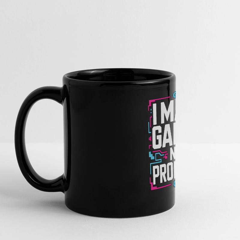 Game Developer I Make Games Video Game Developer Panorama-Tasse farbig