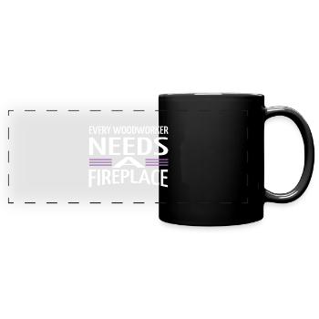 love sexy carpenter tshirts john carpenter tshirts - Panorama-Tasse farbig - Schwarz - Vorne