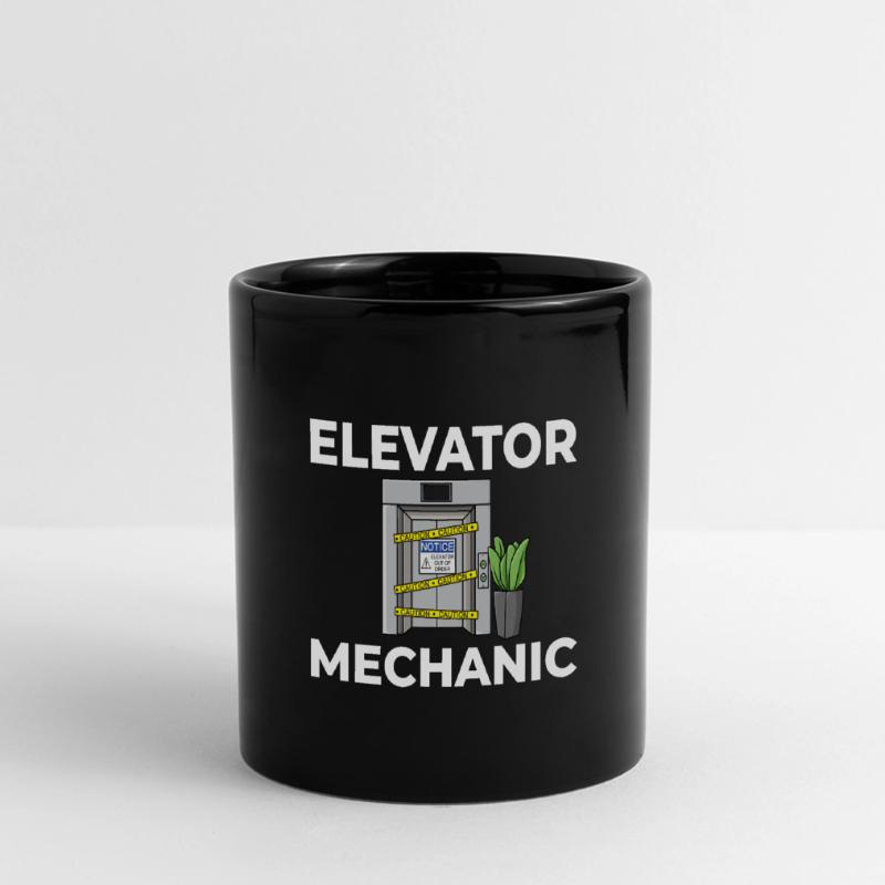 Elevator Elevator Technician Elevator Elevator Full Colour Panoramic Mug