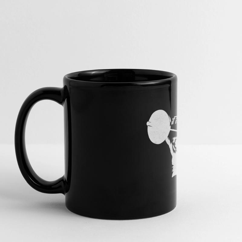 If It Doesn't Challenge You Workout Training Weigh Full Colour Panoramic Mug