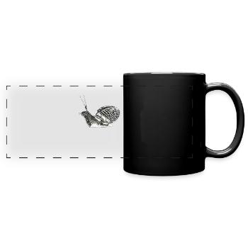 slug - Full Colour Panoramic Mug - black - Front