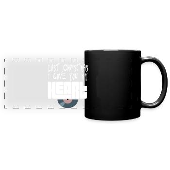Last Christmas Wham gift - Full Colour Panoramic Mug - black - Front