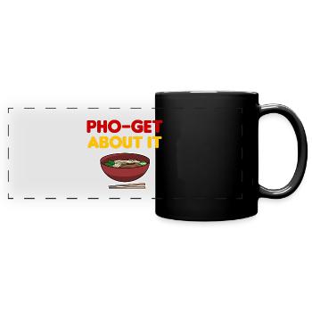 Viet Pho Crazy Noodles Soup Vietnam I Cadeau - Mug panoramique uni - noir - Devant