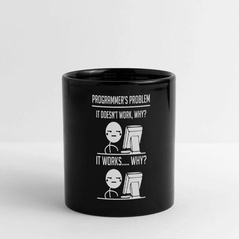 Développeur de code programmeur Mug panoramique uni