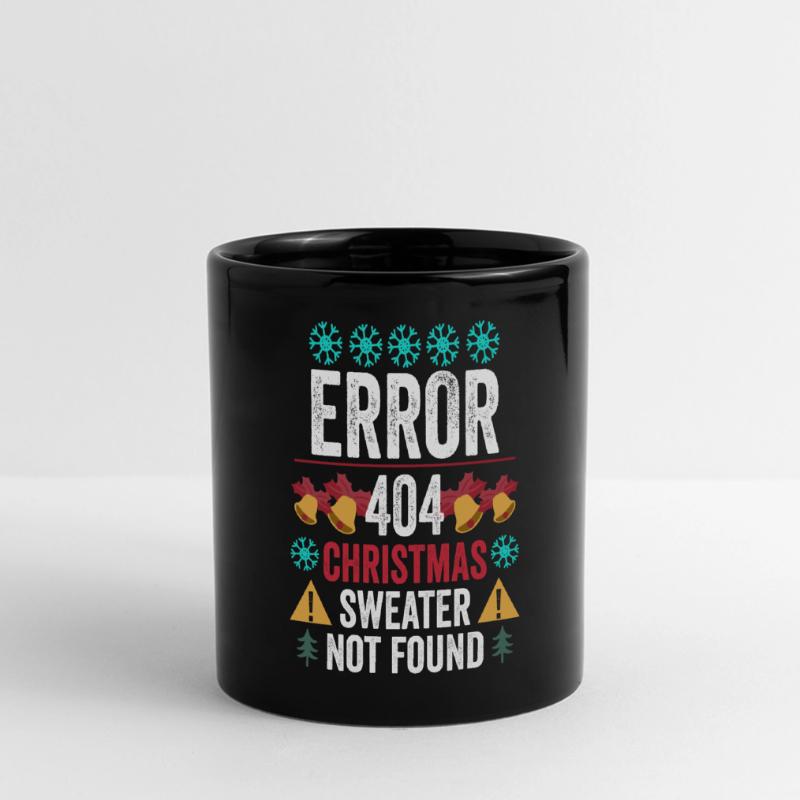 Christmas programmer computer Full Colour Panoramic Mug
