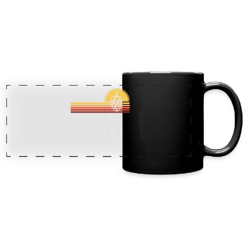 Hops - Full Colour Panoramic Mug - black - Front