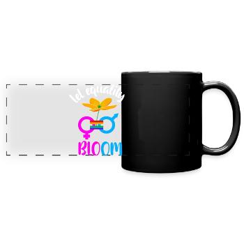 Equality - Full Colour Panoramic Mug - black - Front