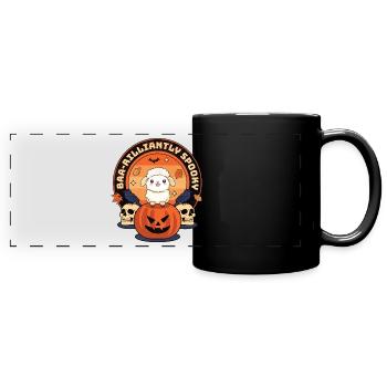 Baa-rilliantly Spooky - Halloween Magic For - Full Colour Panoramic Mug - black - Front
