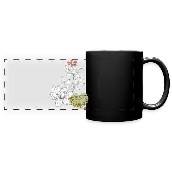 Best Grandma - Full Colour Panoramic Mug - black - Front
