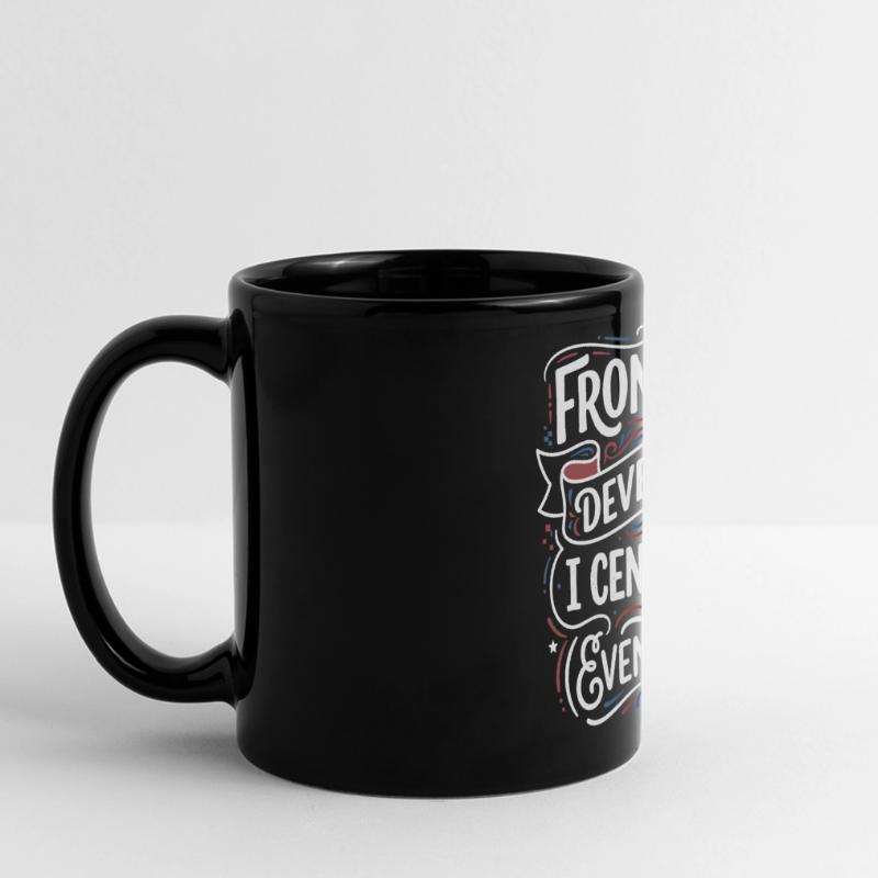 Frontend developer centered Full Colour Panoramic Mug