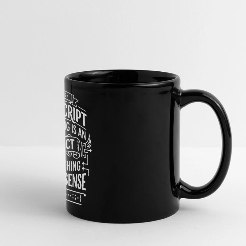 JavaScript: Everything is an object Full Colour Panoramic Mug