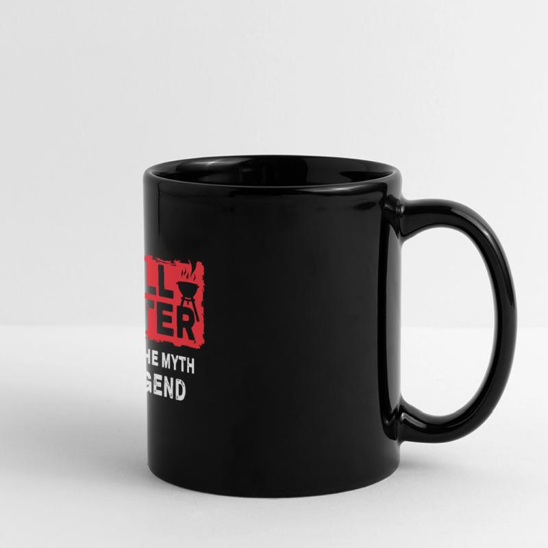 Le dicton culte des grillades Grillmaster BBQ Mug panoramique uni