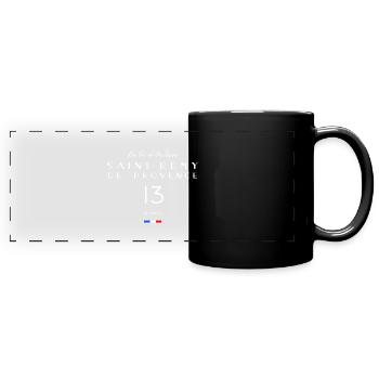 Saint-Rémy de Provence 13 Bouches-du-Rhône - Full Colour Panoramic Mug - black - Front