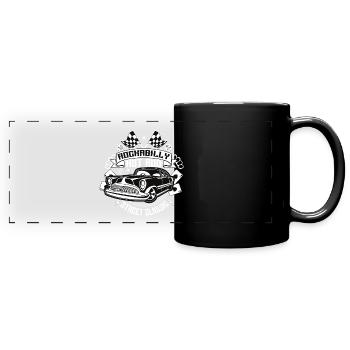 Rockabilly - Full Colour Panoramic Mug - black - Front