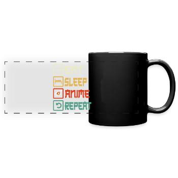 Anime - Full Colour Panoramic Mug - black - Front