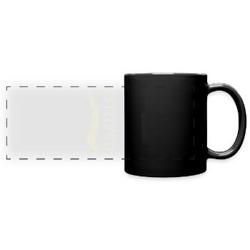 Doktor der Osteopathischen Medizin DO Osteopathie - Panorama-Tasse farbig - Schwarz - Vorne