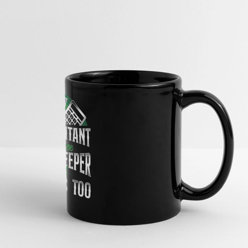 Comptable Comptable Comptable Comptabilité Mug panoramique uni