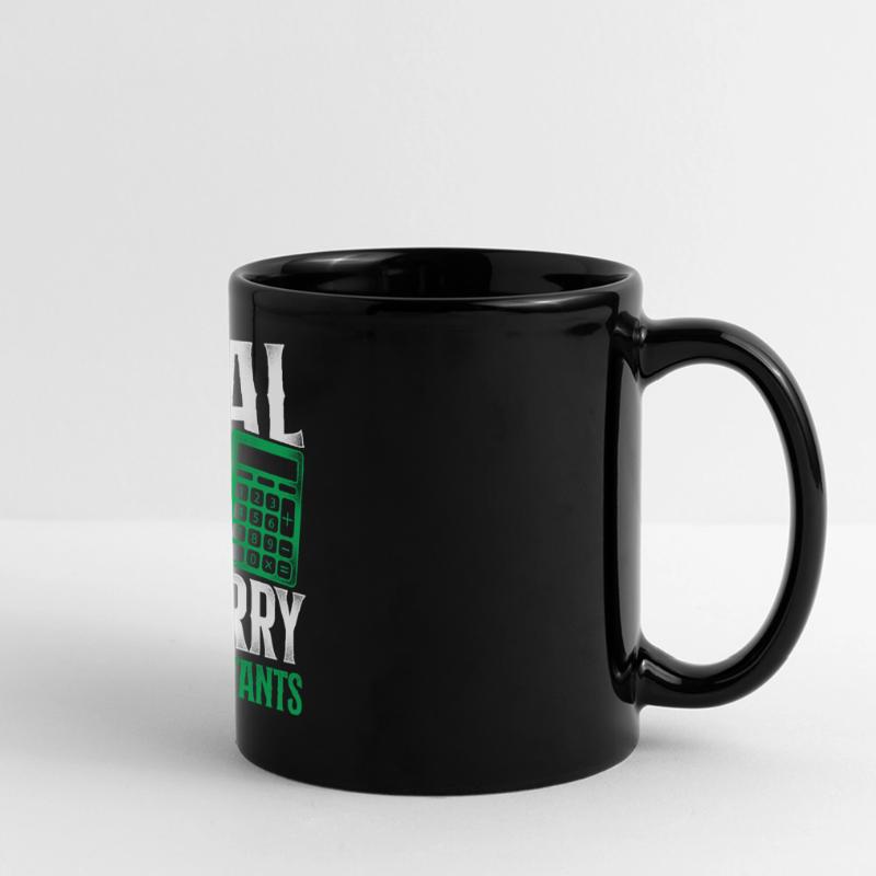 Mariage comptable comptable Mug panoramique uni