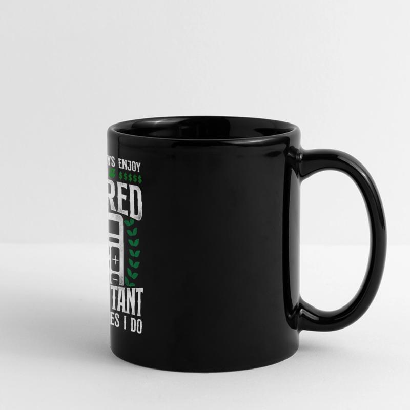 Comptable Comptable Comptable Comptabilité Mug panoramique uni