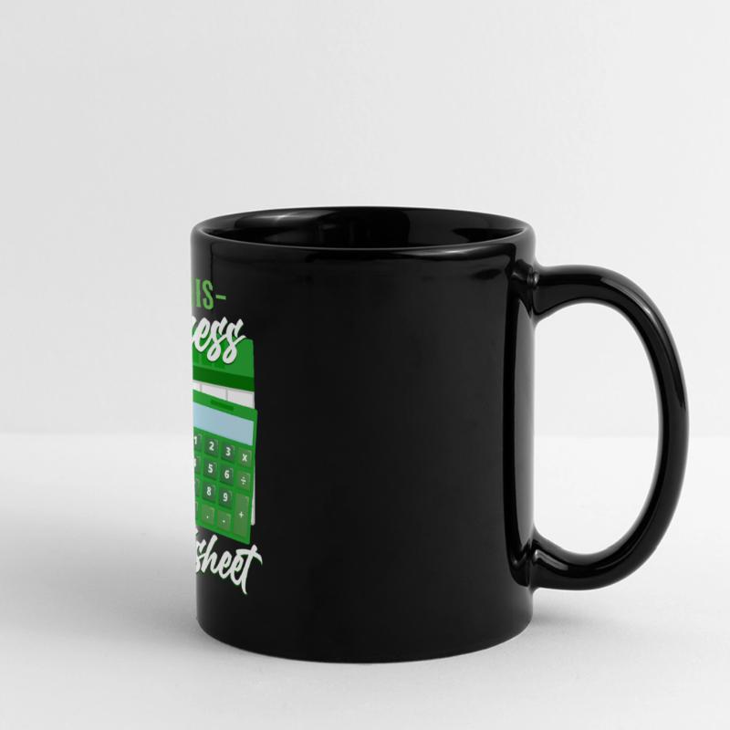 Comptable Comptable Comptable Comptabilité Mug panoramique uni