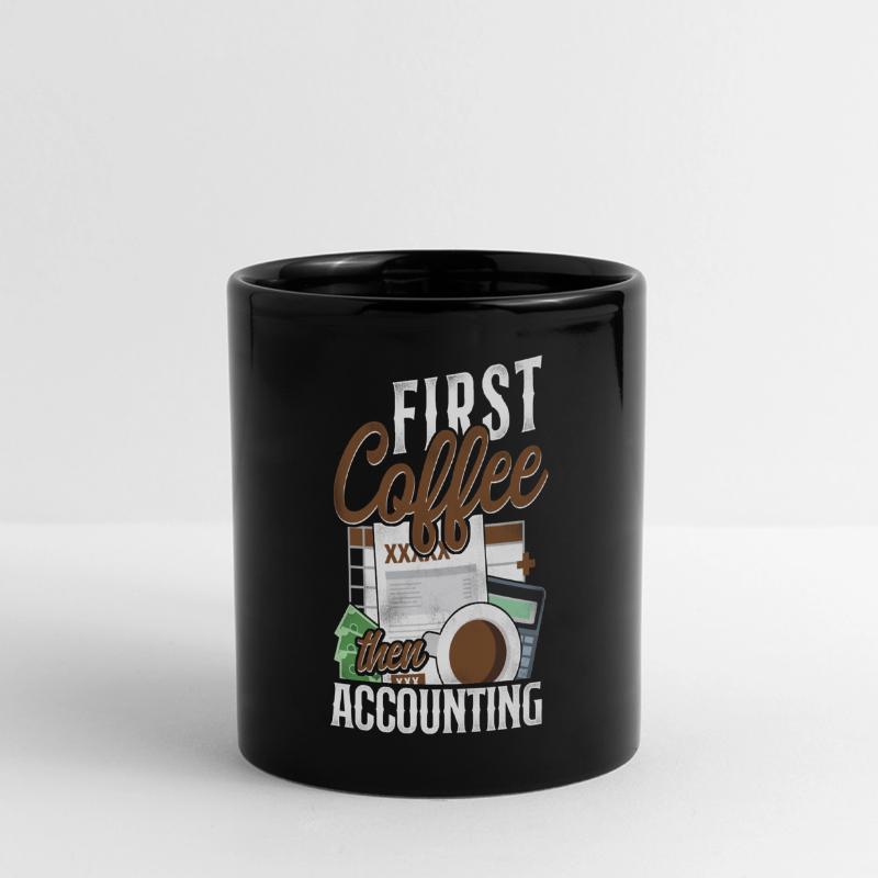 Comptable Comptable Comptable Comptabilité Mug panoramique uni
