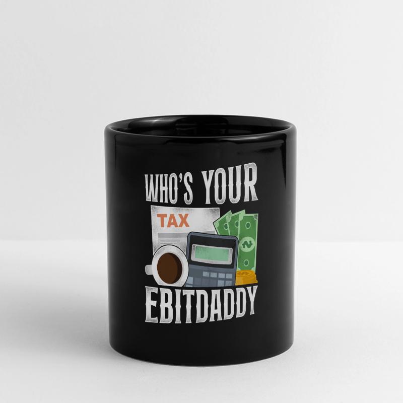 Comptable Comptable Comptable Comptabilité Mug panoramique uni