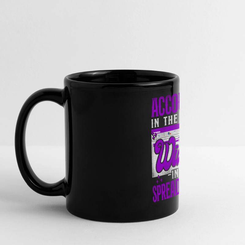 Comptable Comptable Comptable Comptabilité Mug panoramique uni
