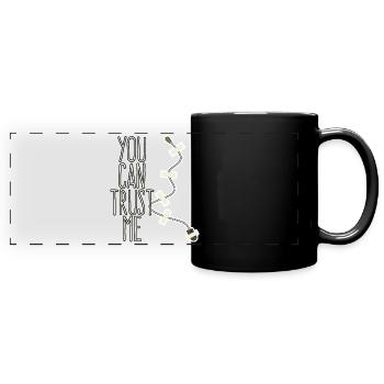 Interceptor Trust me Spy Mikofon - Full Colour Panoramic Mug - black - Front