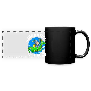 5th B-Day Party Gigantic at 5 Years Old Birthday - Full Colour Panoramic Mug - black - Front