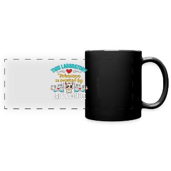 Lab Technician This Laboratory Technician Medical - Panorama-Tasse farbig - Schwarz - Vorne