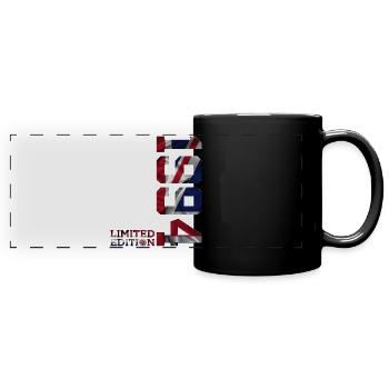 ANGLETERRE ÉDITION LIMITÉE 32E ANNIVERSAIRE 1994 UK - Mug panoramique uni - noir - Devant