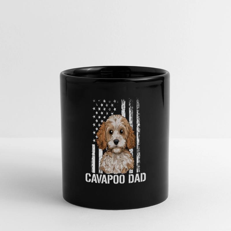 Chien Cavapoo, Cavapoo Mug panoramique uni