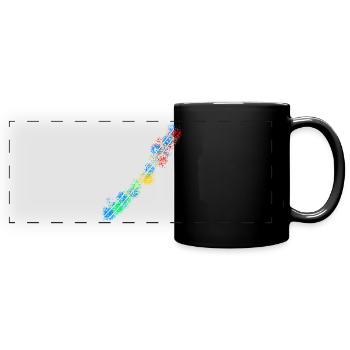 Katana Ninja Sword Samouraï Épée - Mug panoramique uni - noir - Devant