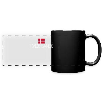 Hvide Sande Dänemark - Panorama-Tasse farbig - Schwarz - Vorne
