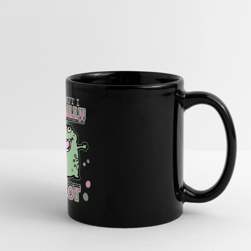 Toad, Frog, Toad Funny Saying, Pun Full Colour Panoramic Mug