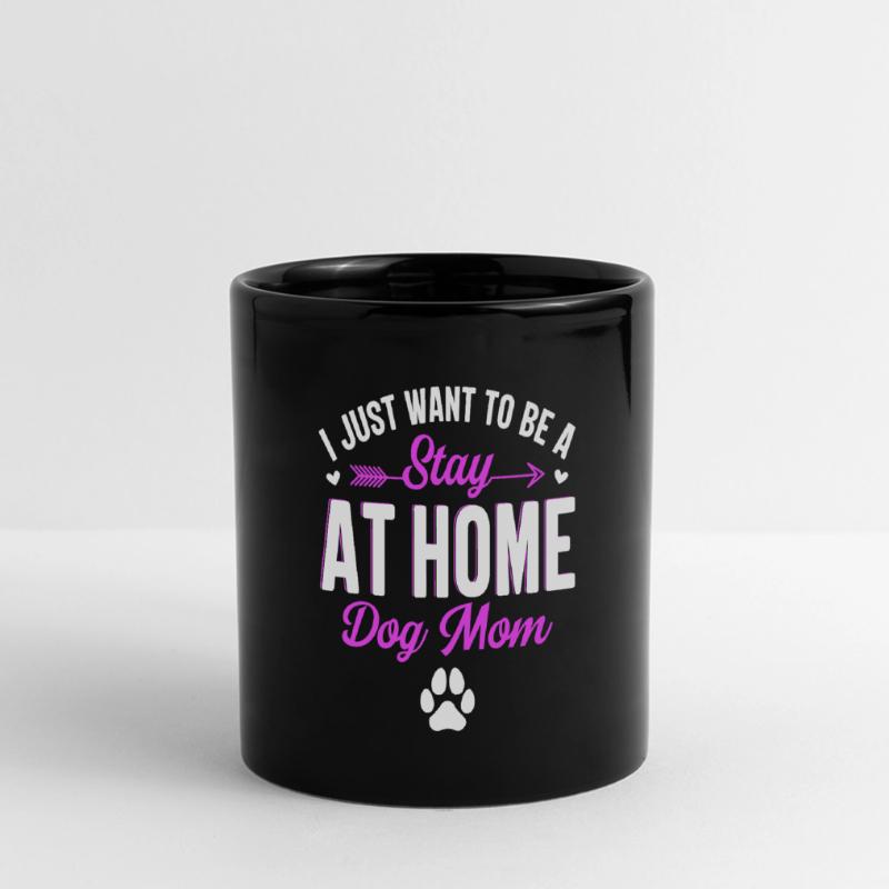 Ich Möchte Einfach Nur Eine Hundemutter Sein Panorama-Tasse farbig