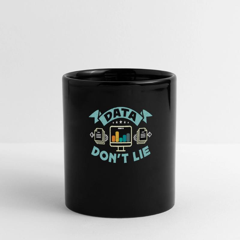 Data Analyst Data Don't Lie Analyst data Engineer Mug panoramique uni