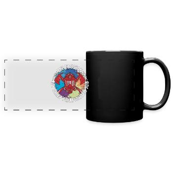 Chief Firefighter My Passion My Chief Fire Service - Full Colour Panoramic Mug - black - Front