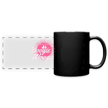Boogie Woogie Dancing Swing - Panorama-Tasse farbig - Schwarz - Vorne