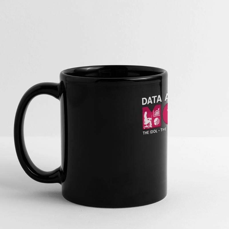 Data Analyst Mom The Idol The Myth The Programmer Full Colour Panoramic Mug