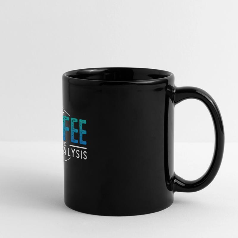 Data Analyst Coffee Data Scientist Coffee Lover Panorama-Tasse farbig