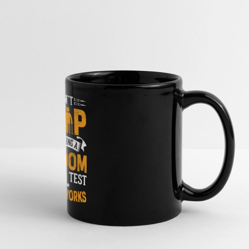 Funny Gravity Clumsy Fall Broken Bone Gravity Full Colour Panoramic Mug